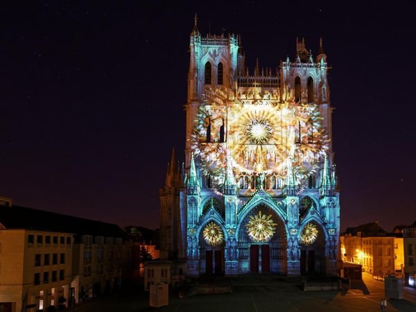 Chroma Illuminations Cathédrale d'Amiens