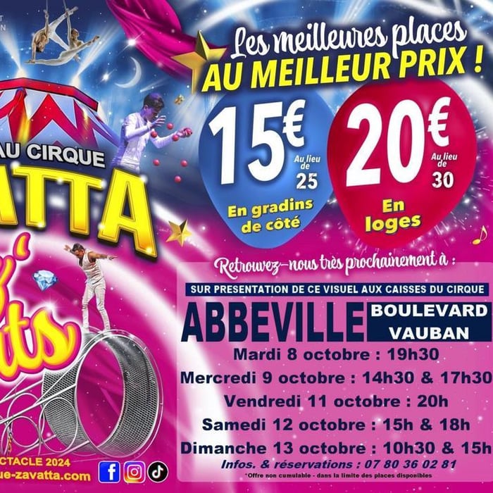 Nouveau Cirque Zavatta à Abbeville