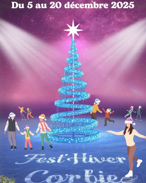 Fest'Hiver à Corbie 2025 affiche