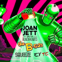 The B52's, Squeeze et EXTC