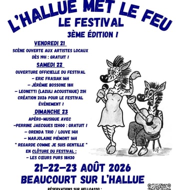 L'Hallue met le feu