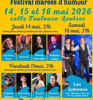 Affiche Festival des marées d'humour 2026
