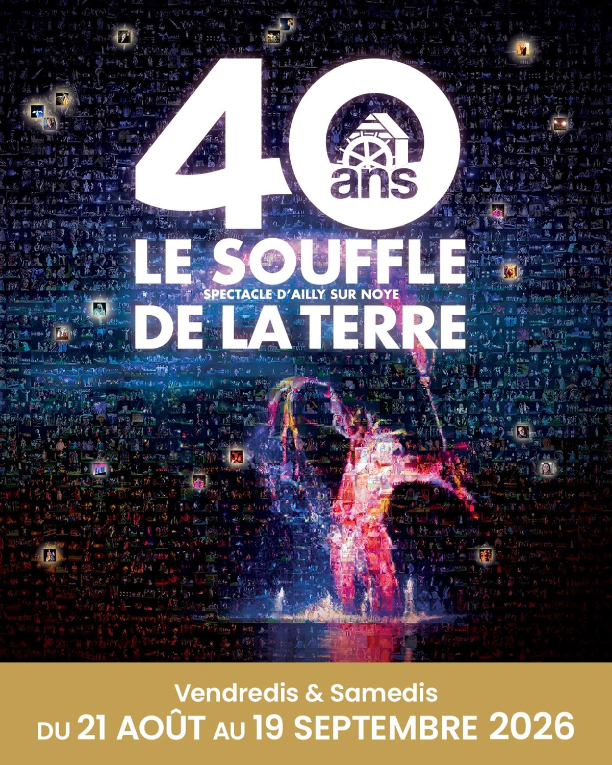 Le Souffle de la Terre 2026, spectacle son et lumière à Ailly-sur-Noye