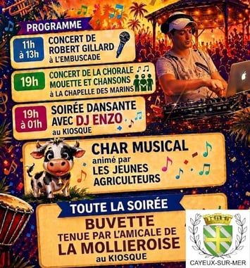 Animations musicales à Cayeux-sur-Mer
