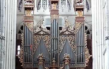 Audition d'orgue à la Cathédrale d'Amiens