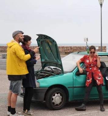 Road movie sur place et sans caméra
