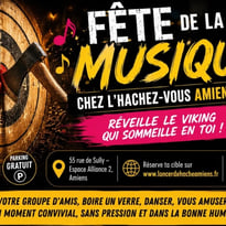 Lancer de hache et musique chez L'Hachez-Vous Amiens