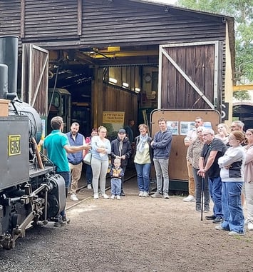 Visite des coulisses du P'tit train de la Haute Somme