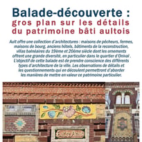 Balade-découverte : gros plan sur les détails du patrimoine bâti aultois