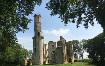 Visite du site du château de Folleville