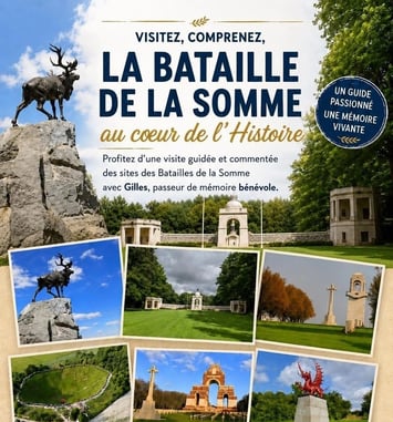 Visites guidées des champs de bataille de la Somme