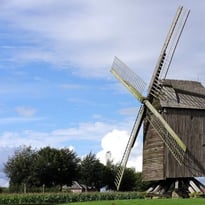 Visite du moulin de Saint-Maxent