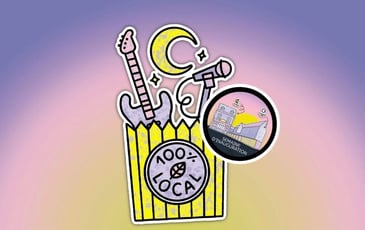 Goodnight Moon : création originale des artistes locaux