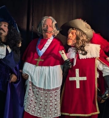 Spectacle « Intrigues dans le Parc de l'évêché », Compagnie Lézard Décadent