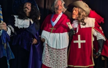 Spectacle « Intrigues dans le Parc de l'évêché », Compagnie Lézard Décadent