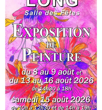 Exposition de peintures à Long