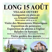 Exposition pour la Fêtes du 15 août et Repas-Guinguette