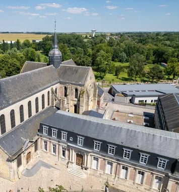 Visite de l'ensemble abbatiale de Ham