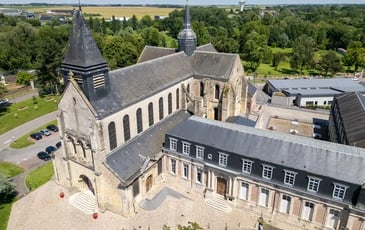 Visite de l'ensemble abbatiale de Ham