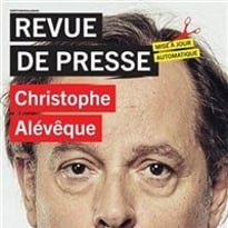 Christophe Alévêque dans Revue de presse
