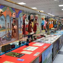 Exposition de marionnettes de Lucien Caron