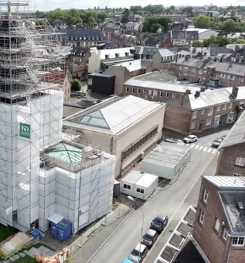La restauration du beffroi