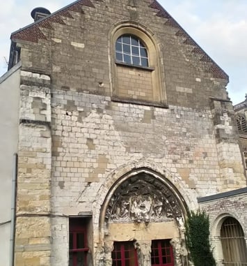 Exposition de photos, plans et dessins sur l'église Saint-Etienne de Corbie
