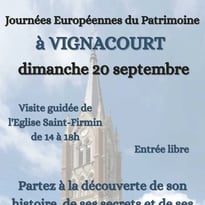 Visite commentée de l'église de Vignacourt