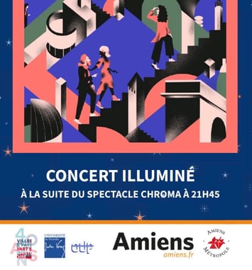 Concert illuminé - Ensemble Baroque de l’Orchestre Universitaire de Picardie
