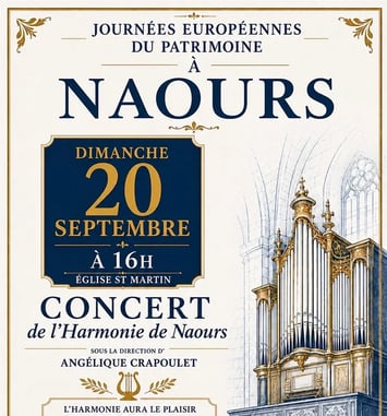 Concert Orgue et Harmonie à l'Eglise de Naours