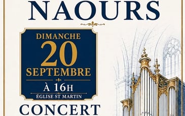 Concert Orgue et Harmonie à l'Eglise de Naours