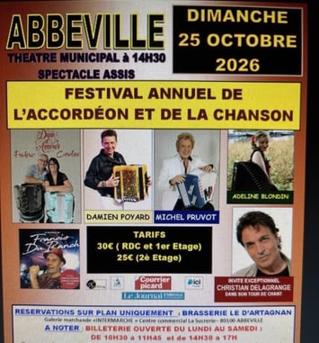 Festival Annuel de l’accordéon et de la chanson