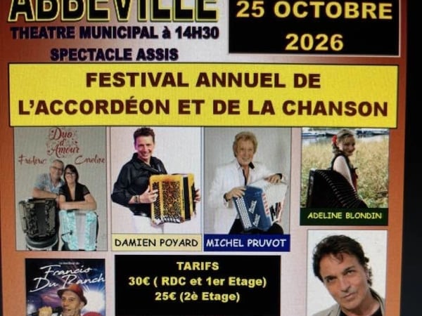 Festival Annuel de l’accordéon et de la chanson