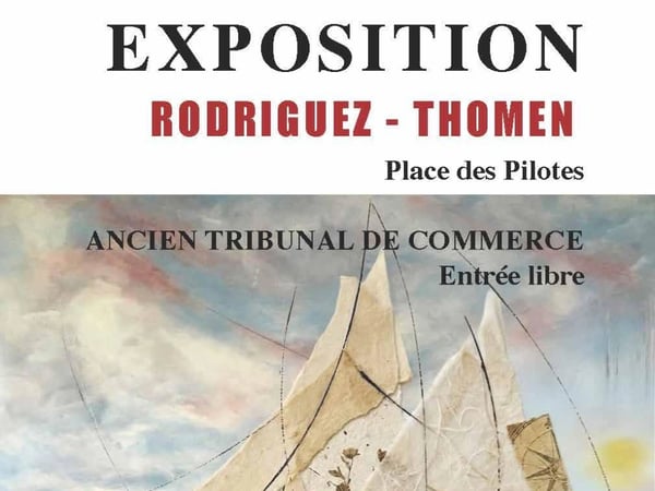 Les oeuvres d'Isabelle Thomen et Jean-Michel Rodriguez