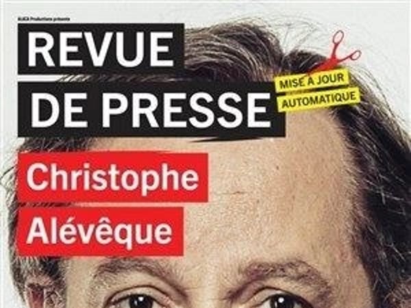 Christophe Alévêque dans Revue de presse