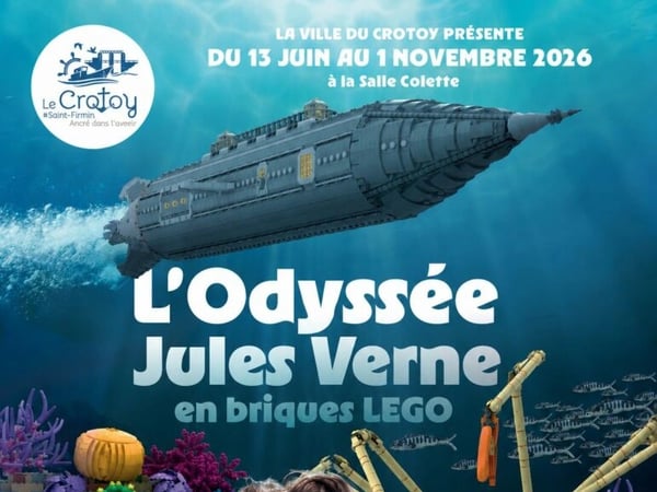 L'odyssée Jules Verne en briques Lego