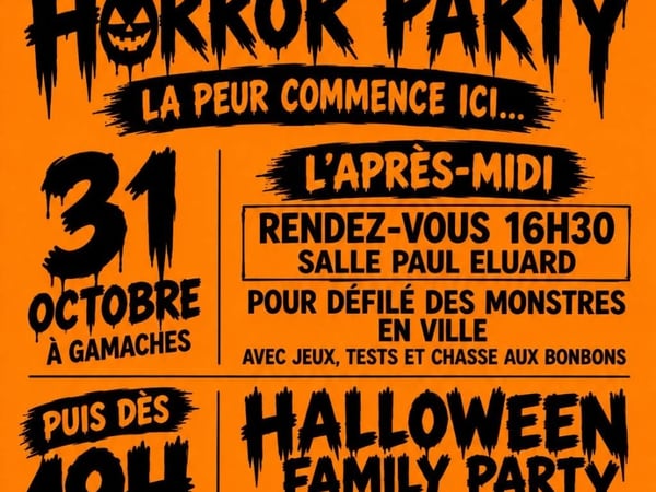 Gamaches Horror Party #1